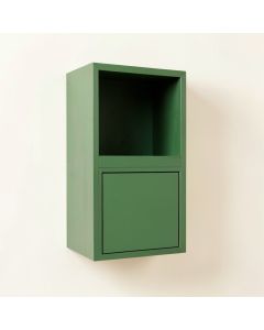 Elm Dale Wall-Mounted Entry Cabinet - Green (synthetic illustration; no displayed measurements)