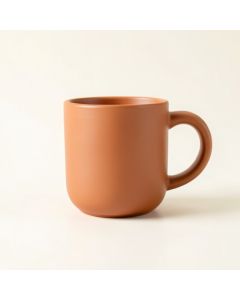 Summit Bend Ceramic Mug - Terracotta (synthetic illustration; no displayed measurements)