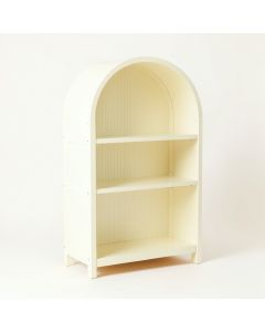 Hazel Bridge Freestanding Bookcase - Ivory (synthetic illustration; no displayed measurements)