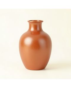 Ridge Bridge Empty Decorative Vase - Terracotta (synthetic illustration; no displayed measurements)