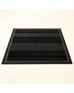 Heath Canyon Rectangular Outdoor Rug - Black (synthetic illustration; no displayed measurements)