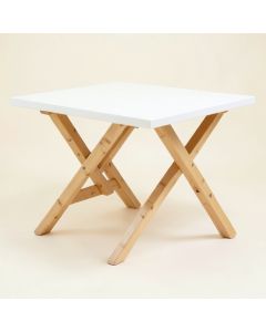 Fern Dale Patio Table - White (synthetic illustration; no displayed measurements)