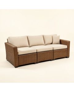 Tessio 4 Piece Rattan Sofa Seating Group With Cushions (synthetic illustration; no displayed measurements)