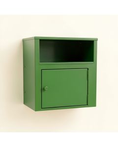Ridge Crest Wall-Mounted Entry Cabinet - Green (synthetic illustration; no displayed measurements)