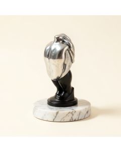 Savoy Marble Base In Metal (synthetic illustration; no displayed measurements)