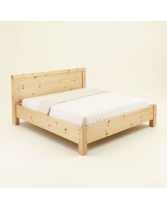 Anoeska Solid Wood Bed (synthetic illustration; no displayed measurements)