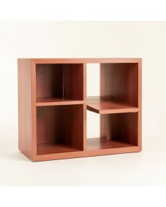 Rowan Branch Desktop Shelving Unit - Terracotta (synthetic illustration; no displayed measurements)