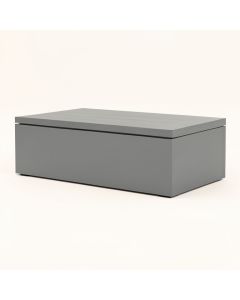 Stone Bend Desktop Monitor Riser - Gray (synthetic illustration; no displayed measurements)