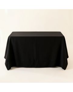 Lake Edge Flat Bed Sheet - Black (synthetic illustration; no displayed measurements)