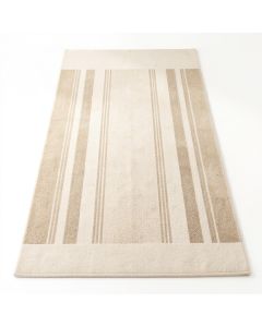 Heath Bend Rectangular Area Rug - Beige (synthetic illustration; no displayed measurements)