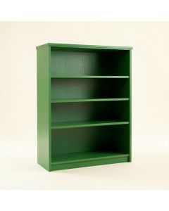 Vale Branch Freestanding Bookcase - Green (synthetic illustration; no displayed measurements)