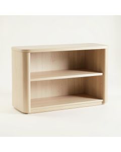 Briar Bridge Low Bookcase - Beige (synthetic illustration; no displayed measurements)