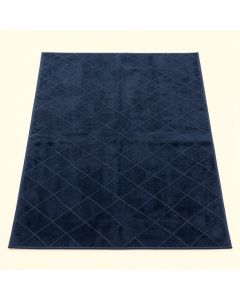 Hill Bridge Rectangular Area Rug - Navy (synthetic illustration; no displayed measurements)