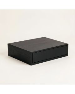 Sage Brook Desktop Monitor Riser - Black (synthetic illustration; no displayed measurements)