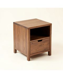 Santa Cruz End Table With Storage (synthetic illustration; no displayed measurements)
