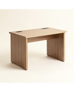 Adam Wood Desk (synthetic illustration; no displayed measurements)