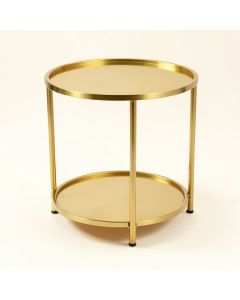 Round Metal Bar Cart (synthetic illustration; no displayed measurements)