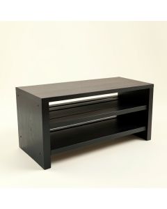 Field Arc Shoe Storage Bench (synthetic illustration; no displayed measurements)