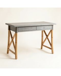 Hazel Dell Writing Desk - Gray (synthetic illustration; no displayed measurements)