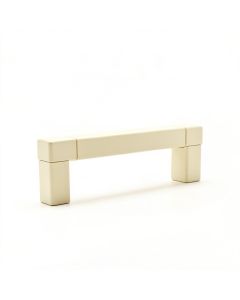 Linden Bridge Cabinet Handle Without Packaging - Ivory (synthetic illustration; no displayed measurements)