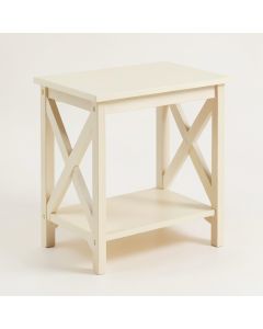 Cove Bluff Side Table - Cream (synthetic illustration; no displayed measurements)