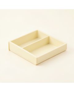 Shore Arc Empty Pantry Drawer Organizer Insert - Ivory (synthetic illustration; no displayed measurements)