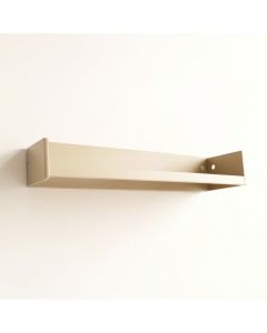 Sage Bridge Wall-Mounted Shelf - Beige (synthetic illustration; no displayed measurements)