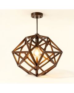 Natarsha 4 - Light Lantern Geometric Chandelier (synthetic illustration; no displayed measurements)