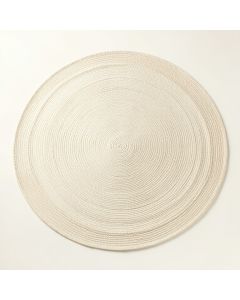 Linden Canyon Round Area Rug - Ivory (synthetic illustration; no displayed measurements)