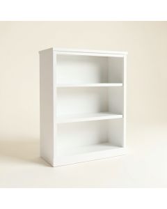 Linden Edge Freestanding Bookcase - White (synthetic illustration; no displayed measurements)