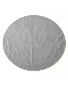 Cove Branch Round Area Rug - Gray (synthetic illustration; no displayed measurements)