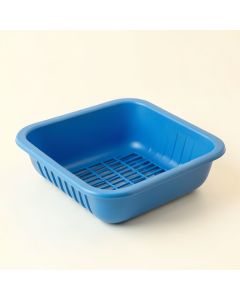 Cliff Dale Empty Under-Desk Cable Tray - Blue (synthetic illustration; no displayed measurements)