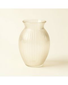 Wren Bend Empty Decorative Vase - Cream (synthetic illustration; no displayed measurements)