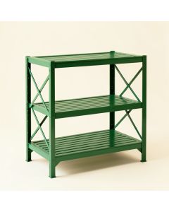Reed Canyon Empty Seed-Starting Shelving Unit Without Lights - Green (synthetic illustration; no displayed measurements)