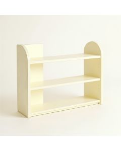 Juniper Field Desktop Shelving Unit - Ivory (synthetic illustration; no displayed measurements)
