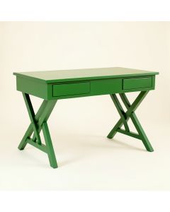 Alder Field Writing Desk - Green (synthetic illustration; no displayed measurements)