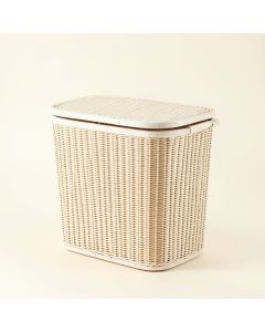 Hill Crest Laundry Hamper - White (synthetic illustration; no displayed measurements)