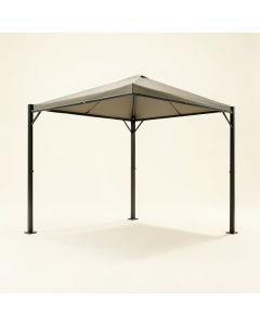 Naples 9 Ft. W X 12 Ft. D Steel Pergola With Canopy (synthetic illustration; no displayed measurements)