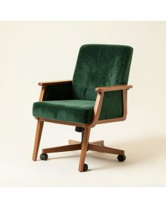 Will Velvet Task Chair (synthetic illustration; no displayed measurements)