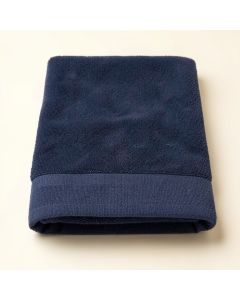 Ash Crest Bath Towel - Navy (synthetic illustration; no displayed measurements)