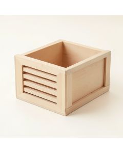 Clay Field Empty Furniture-Style Litter Enclosure - Beige (synthetic illustration; no displayed measurements)