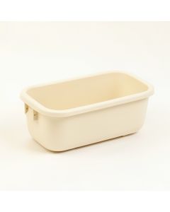Ridge Dale Empty Railing Planter With Integral Brackets - Cream (synthetic illustration; no displayed measurements)