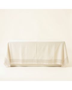 Cedar Canyon Flat Bed Sheet - Ivory (synthetic illustration; no displayed measurements)