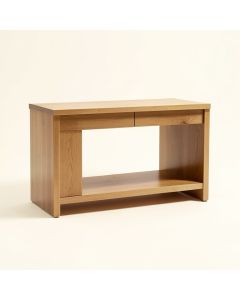 Ertan 23.7 '' Solid Wood Console Table (synthetic illustration; no displayed measurements)