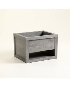 Briar Bend Empty Raised Planter - Gray (synthetic illustration; no displayed measurements)