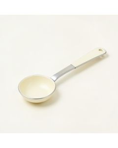 Holly Crest Cooking Spoon - Ivory (synthetic illustration; no displayed measurements)