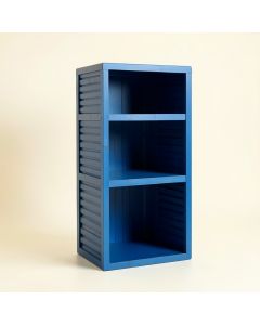 Bay Crossing Narrow Cubby Tower - Blue (synthetic illustration; no displayed measurements)