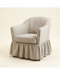 Universal Elastic Chair Covers Bubble Lattice Slipcover With Skirt ( Set Of 6 ) (synthetic illustration; no displayed measurements)