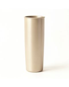 Moss Arc Empty Decorative Vase - Beige (synthetic illustration; no displayed measurements)