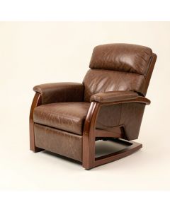 Darhyl 34.16 '' Wide Faux Leather Power Lift Assist Standard Recliner With Massager (synthetic illustration; no displayed measurements)